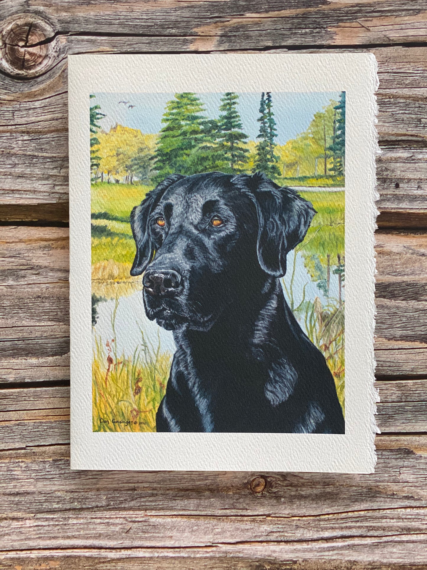 "Faithful Friend" 5"x7" Greeting Card