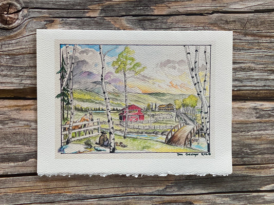 "Dream Ranch" 5"x7" Greeting Card